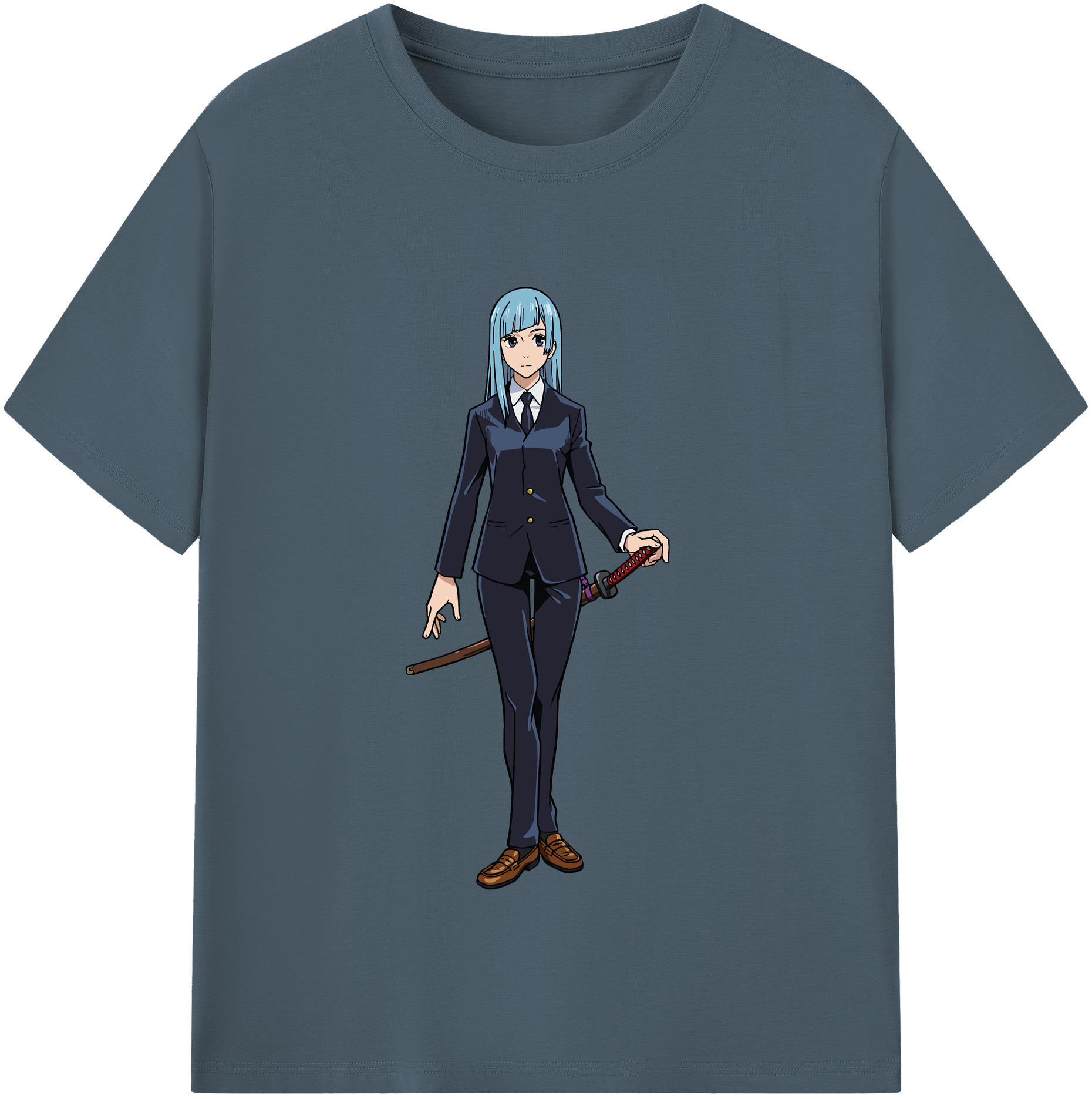 （画像用） 呪術廻戦 Jujutsu Kaisen 綿100％半袖Tシャツ（フロントプリント）